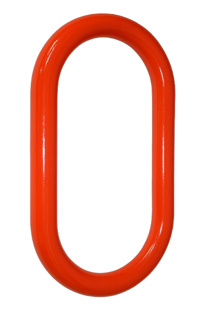 Oblong Link Orange Painted Alloy Steel 1-1/2 * 10-1/2'' Grade 80