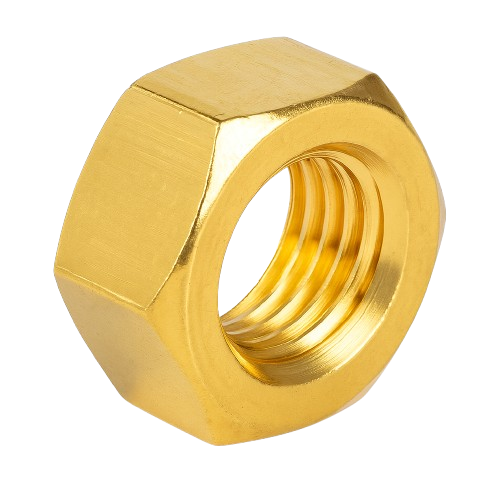 Imperial Hexagonal Nut yellow Zinc Plated 5/8-11 Grade 8