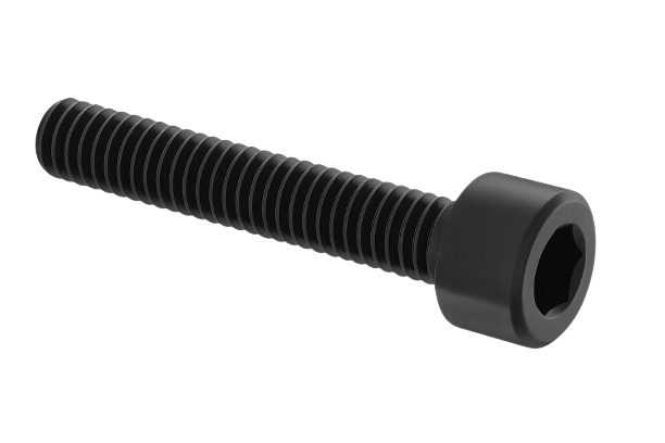Socket Head Cap Screw Full Thread Black Steel 1-1/2-6 * 2-3/4" Grade 8 [Cup Point] [Allen Drive]