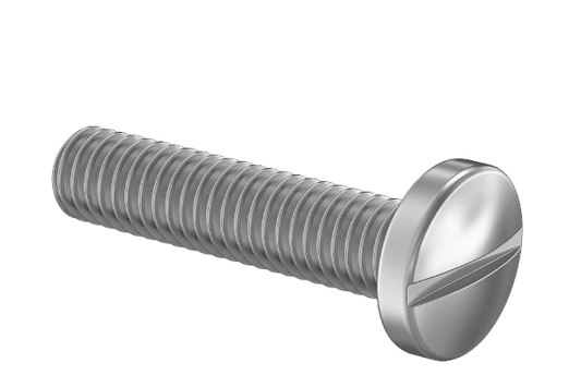 Pan Head Machine Screw Full Thread Stainless Steel 4-40 * 1/4" [Philips Drive]