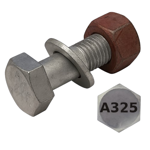 Imperial Structural Hexagonal Bolt Partial Thread Galvanized 3/4-10 * 3" Grade A325