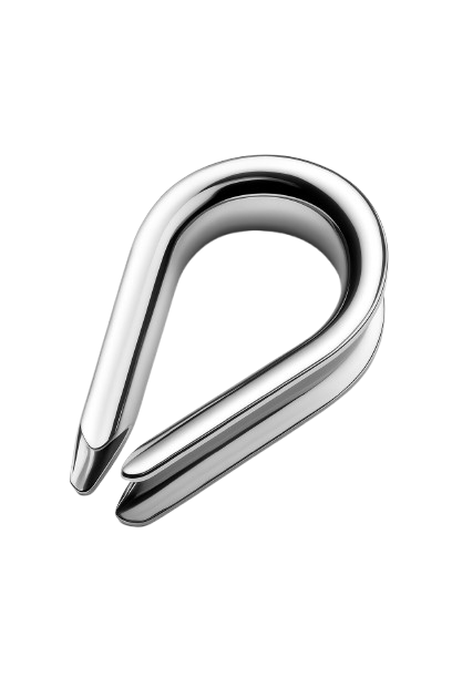 Wire Rope Thimbles Stainless Steel 1/4