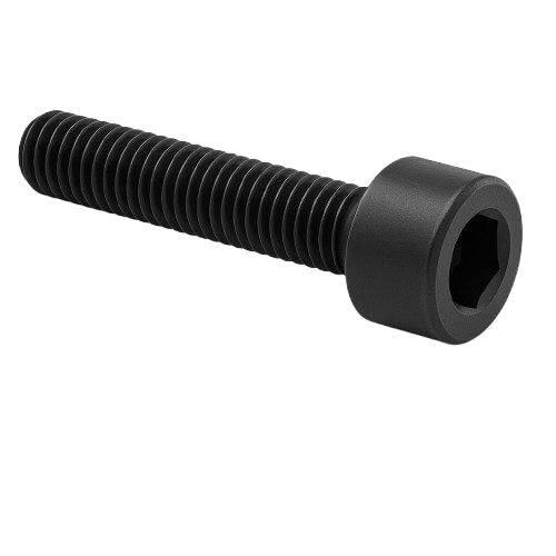 Socket Head Cap Screw Full Thread Black Steel 1-3/4-5 * 4-1/2" Grade 8 [Cup Point] [Allen Drive]