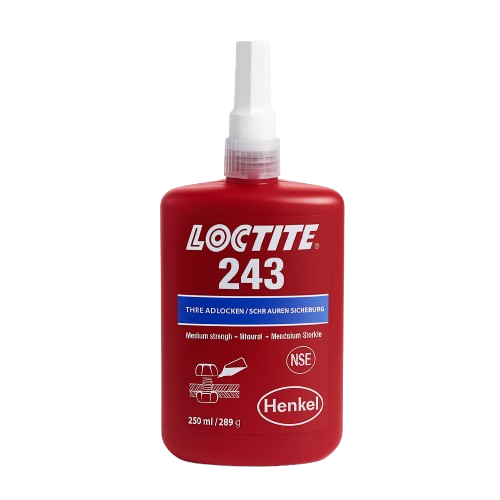LOCTITE® 243 – Blue Threadlocker – Medium Strength – 50 ml