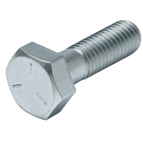 Imperial Hexagonal Bolt Partial Thread Zinc Plated  1-1/8-7 * 7-1/2" Grade 5