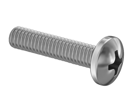 Pan Head Machine Screw Full Thread Stainless Steel 5/16-18 * 6" [Philips Drive]