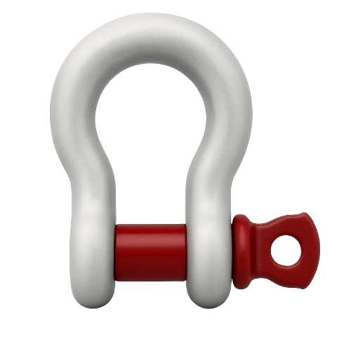 Screw-Pin Shackles Hot Dip Galvanized 1/2