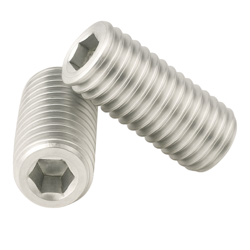 Set Screw Full Thread Stainless Steel 6-32 * 1/4" [Cup Point] [Allen Drive]