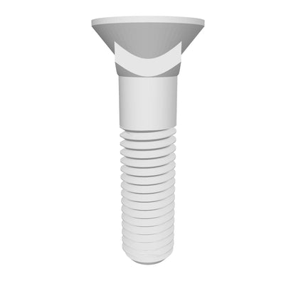 Boulon De Charrue Impérial À Filetage Partiel Zingué 7/16-14 * 2-1/2'', Grade 5