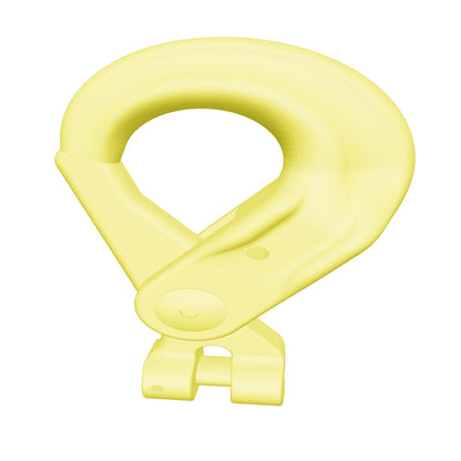 Clevis Hook jaune Painted Alloy Steel 1/4 Grade 80