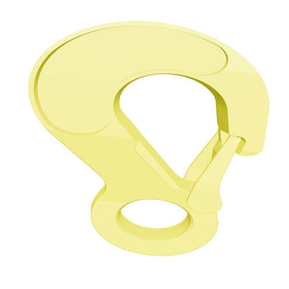 Crochet À Oeil Coulissant En Acier Allié Peint En jaune 3/8 Grade 80