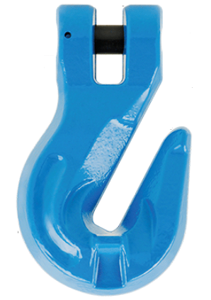 Grab Hook With Clevis Blue Painted Alloy Steel 3/4 Grade 100 data-zoom=