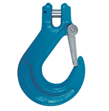 Clevis Hook Blue Painted Alloy Steel 1/2 Grade 100
