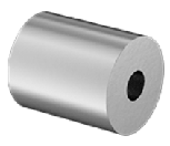 Non-Threaded Round Standoff Aluminum 10-24 * 3/8