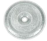 G-Plate™ Galvalume Steel 3" Round Insulation Plate [FM Approved]