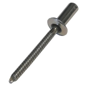 Pop Rivet Closed-end Domed Stainless Steel/Stainless Steel 3/16" * 1/2" [GRIP : 1/4" to 3/8" | DRILL : #11]