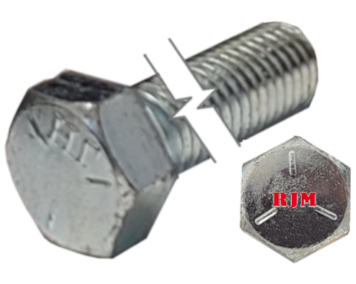 Imperial Hexagonal Bolt Full Thread  7/16-14 * 1-1/4