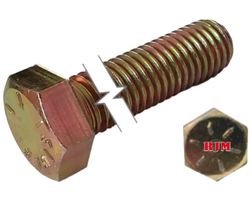 Imperial Hexagonal Bolt Full Thread  1-1/8-7 * 3