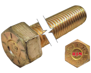 Imperial Hexagonal Bolt Full Thread  1/4-20 * 1/2" Grade 12