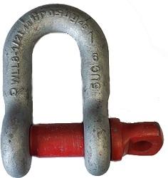 D-Shackle Hot Dip Galvanized 5/16-18 [CROSBY] data-zoom=