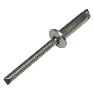 Pop Rivet Domed Stainless Steel/Stainless Steel 3/16" * 11/16" [GRIP : 7/16" to 9/16" | DRILL : #11]