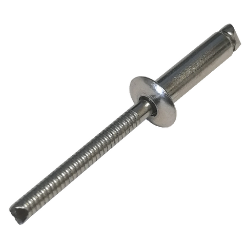 Pop Rivet Domed Stainless Steel/Stainless Steel 3/16" * 11/16" [GRIP : 7/16" to 9/16" | DRILL : #11] data-zoom=