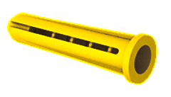Plastic Anchors for Drywall 3/16 Yellow