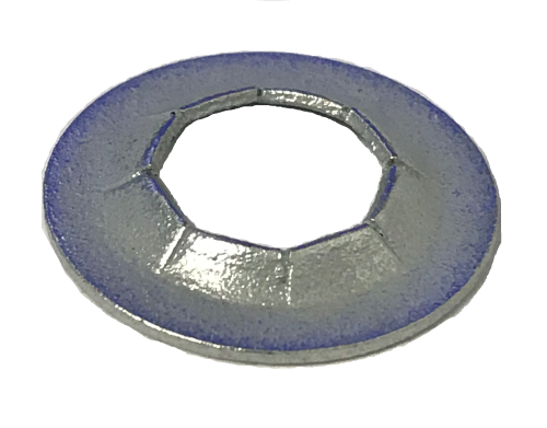 Push On Retaining Ring Zinc Plated 1/4 * 1/2 OD.
