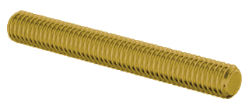 Threaded Rod Brass 3/8-16 * 36