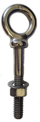 Eye Bolts Without Shoulder Zinc 5/16-18 * 1-1/8