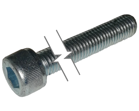 Metric Socket Head Cap Screw Zinc Plated Full Thread M6 * 1 * 20mm Grade 8.8 [Allen Key] data-zoom=