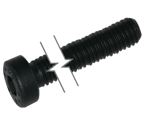 Metric Low Head Socket Head Cap Screw Black-Oxide Alloy Steel Full Thread M5 * 0.8 * 16mm Grade 10.9 [Allen Key] data-zoom=